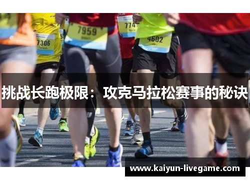 挑战长跑极限：攻克马拉松赛事的秘诀